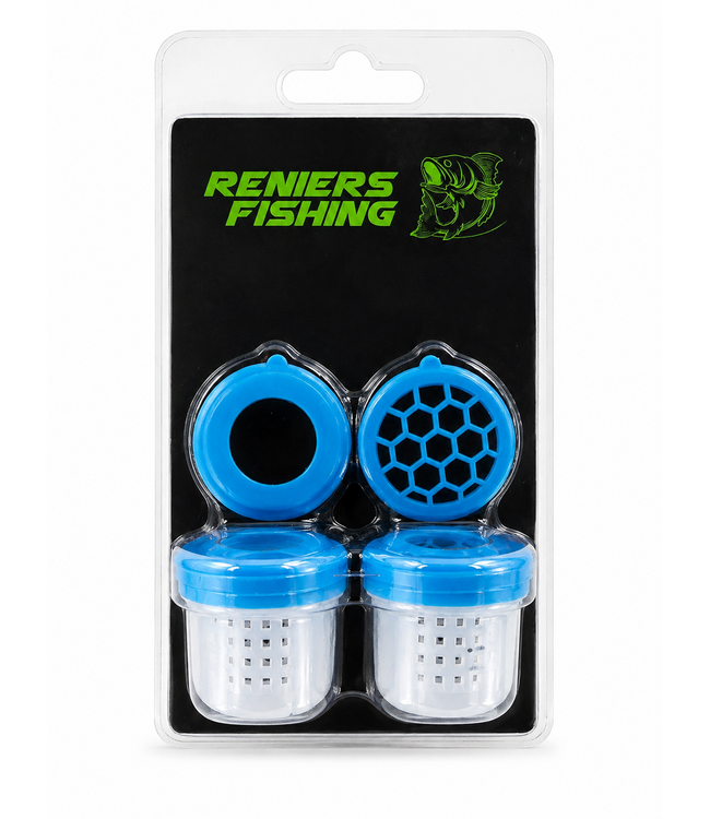 Reniers Fishing Soft Pot Kit Standard 4.5mm Hole 2 Pièces – coupelles souples pour grande canne, top kit et amorçage précis