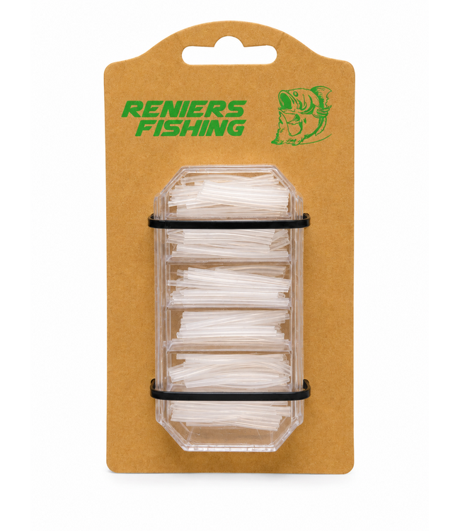 Reniers Fishing Premium Silicone Tube Assortment Box – Assortiment Siliconen Tubing in 0.4mm, 0.5mm, 0.6mm en 0.8mm voor Dobbers, Rigs en Montages