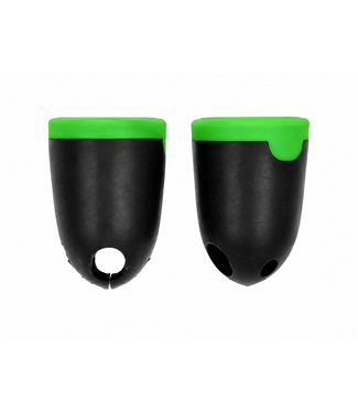 Reniers Fishing Paste & Cupping Pots 2 Pièces – Coupelles à Double Fente pour Paste, Pellets et Asticots