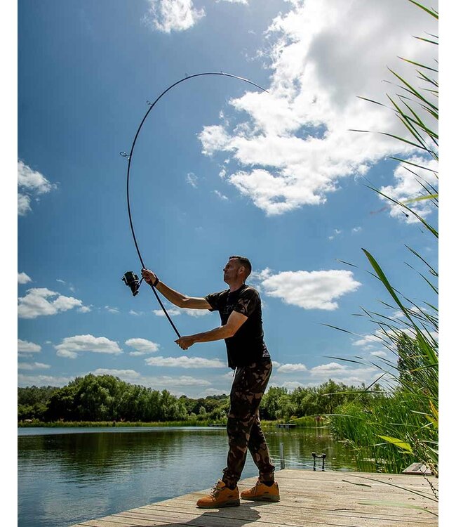 Fox Horizon X4-S Full Shrink Handle 12ft 3,5lb – Schnelle High-Modulus-Karpfenrute mit Fuji Rollenhalter