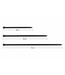 Reniers Fishing Aluminium Bankstick Sharp Point – Lichtgewicht Bankstick met Scherpe Grondpunt – 30cm, 50cm of 75cm