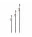 Reniers Fishing Bankstick Inox 2 Screw – pique réglable anti-rouille avec double vis pour accessoires et bourriches