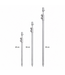 Reniers Fishing Edelstahl Bankstick 2 Screw – rostfreier verstellbarer Bankstick mit Doppelschraube für Zubehör und Setzkescher