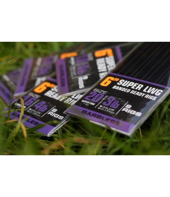 Guru Bas De Ligne 6" Super LWG Ready Rig (8 rigs)