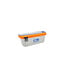 Colmic Recta PVC 260 – Bac à Appâts Étanche 26x14x10cm avec Couvercle Transparent