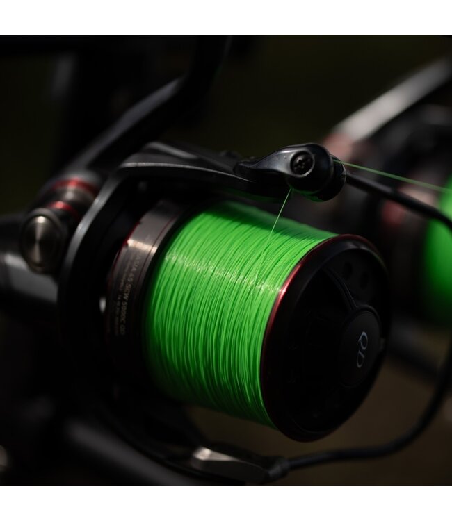 Korda Kompetition Mono - Fluogroene Hoofdlijn voor Karpervissen