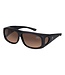 Fox Rage Overwrap Brown Lens – polarisierte Überbrille für Angler