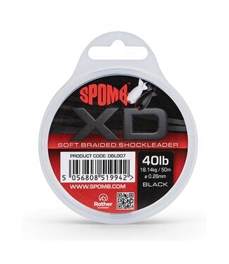 Fox Spomb XD Shockleader 50m 40lb Black