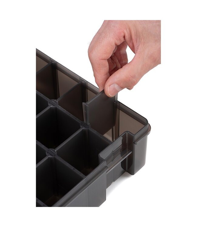 Matrix Storage Box Medium Deep – boîte de pêche 20 cases, 28 x 22 x 8cm