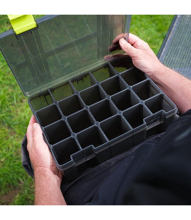 Matrix Storage Box Medium Deep – boîte de pêche 20 cases, 28 x 22 x 8cm