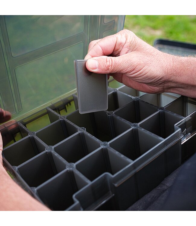 Matrix Storage Box Medium Deep – boîte de pêche 20 cases, 28 x 22 x 8cm