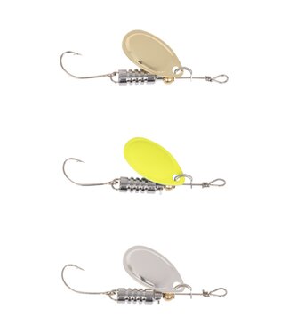 Zebco Magic Spinner Set 3g – Enkelhaak, 3 Stuks