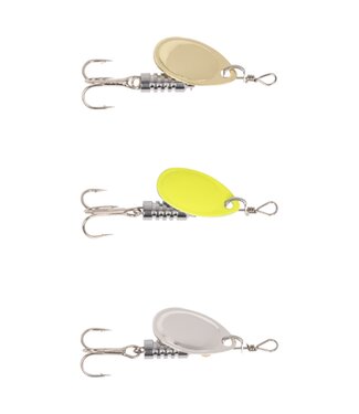Zebco Magic Spinner Set 3g – Mixed – 3 Stuks