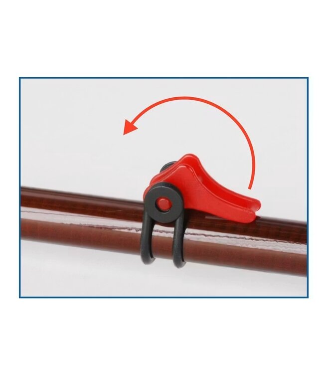 Stonfo Lure-Line Holder 730 – porte-hameçon et porte-ligne pour canne