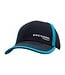Drennan Black Baseball Cap – Casquette de pêche noire avec détails aqua