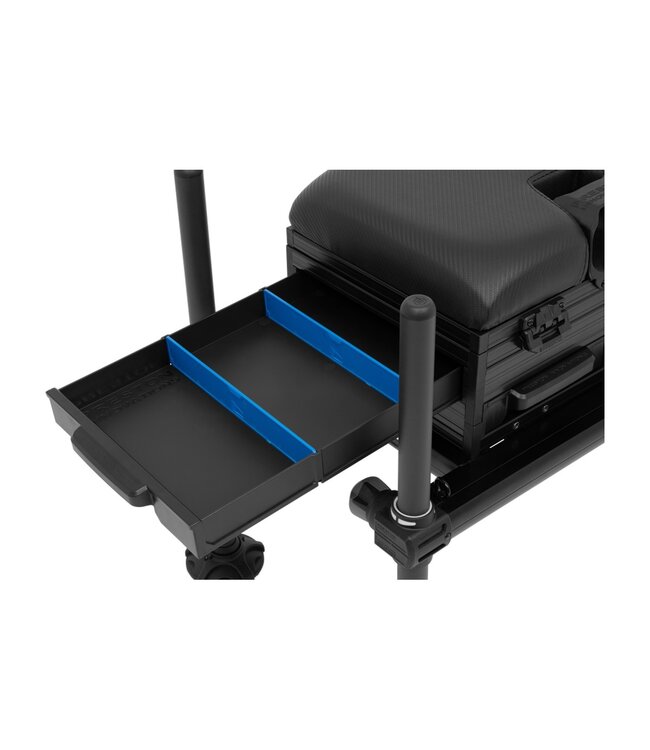 Preston Ignition SL Seatbox Zonder Voetplateau – Compacte 30mm zitkist met 3 laden