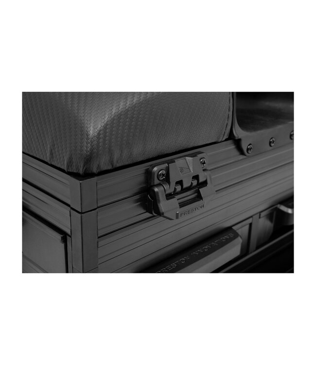 Preston Ignition SL Seatbox sans repose-pieds – Station compacte sur pieds 30mm avec 3 tiroirs