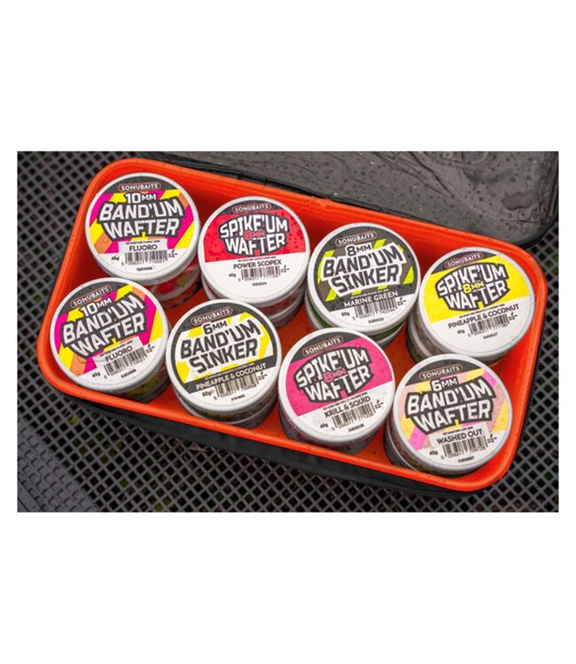 Sonubaits EVA Hookbait Storage System – EVA-opbergsysteem voor hookbaitpotjes
