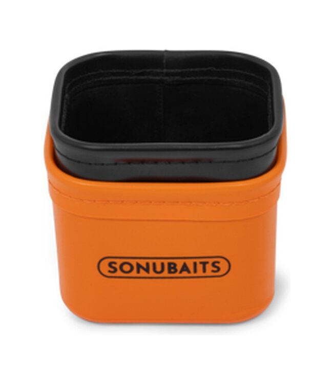 Sonubaits EVA Bait Tub & Strainer Set – EVA-aasbak met zeefinzet