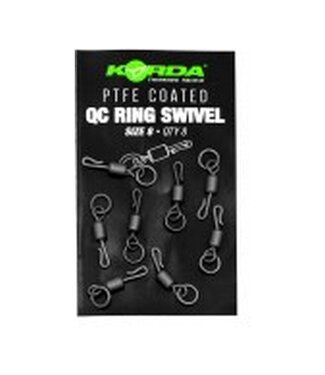 Korda PTFE QC Ring Swivel Maat 11