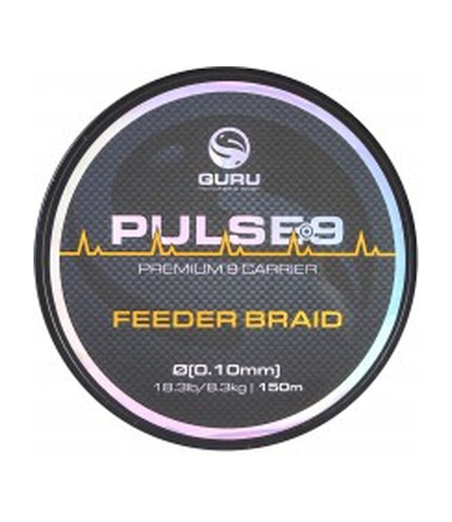 Guru Pulse 9 Feeder Braid 150m – Sinkende Geflechtschnur zum Feedern