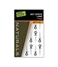 Fox Edges Bait Screws 9mm/11mm – Transparante aasschroeven met wartel