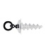 Fox Edges Bait Screws 9mm/11mm – Transparante aasschroeven met wartel