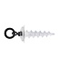 Fox Edges Bait Screws 9mm/11mm – Transparante aasschroeven met wartel