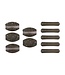 Fox Edges Tubing Tungsten Sinker Kit 5 pièces – Lests pour tube de montage carpe
