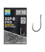 Preston XSP-B Eyed Barbless Hooks – Feederhaken, 10 stuks
