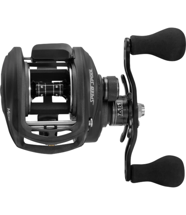 Lew's SuperDuty Wide Speed Spool MCS 7.1:1 LH – Robuste Linkshand-Baitcastrolle für schwere Köder