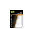 Fox Edges Essentials Micro Boilie Stops – 200 transparante hairstops