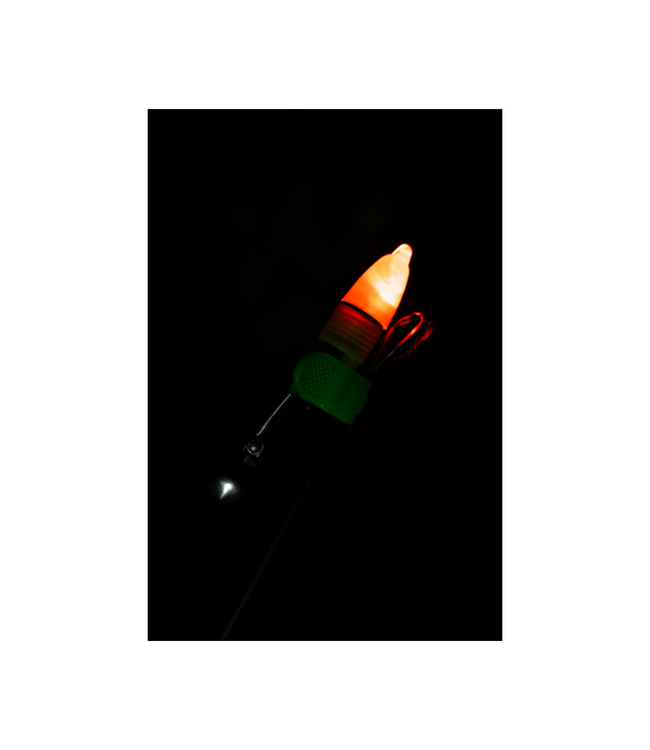 Zebco Trophy Double Bell 16mm – Verlichte beetmelder met dubbele bel