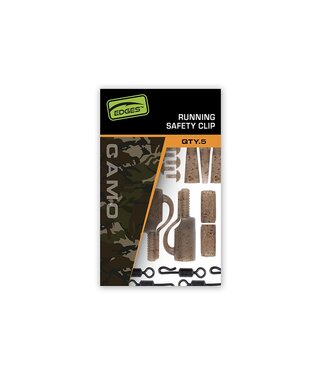 Fox Edges Camo Running Safety Clip Kit 5pcs