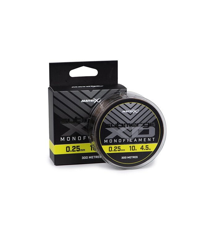 Matrix Matrix Submerge XD Mono 300m – Nylon Résistant pour Feeder et Pêche en Carpodrome