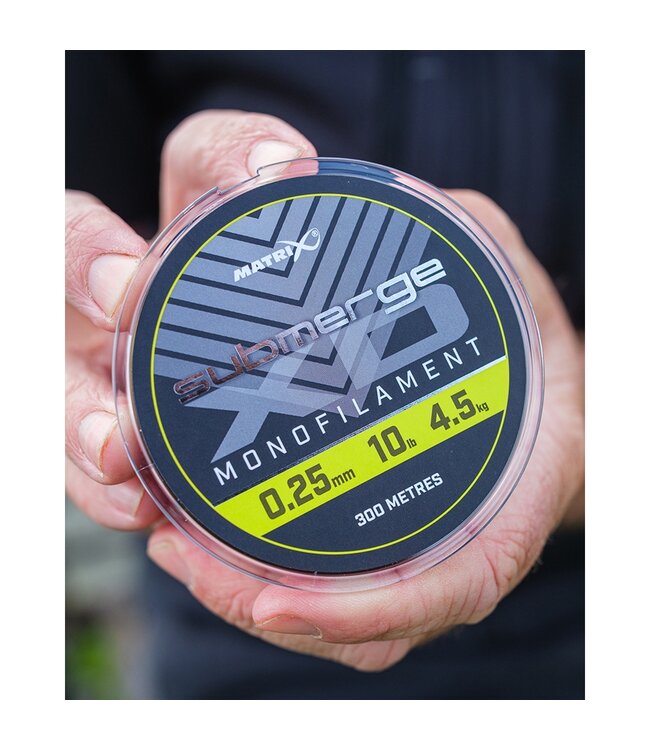 Matrix Matrix Submerge XD Mono 300m – Abriebfeste monofile Hauptschnur für Feeder und Commercials