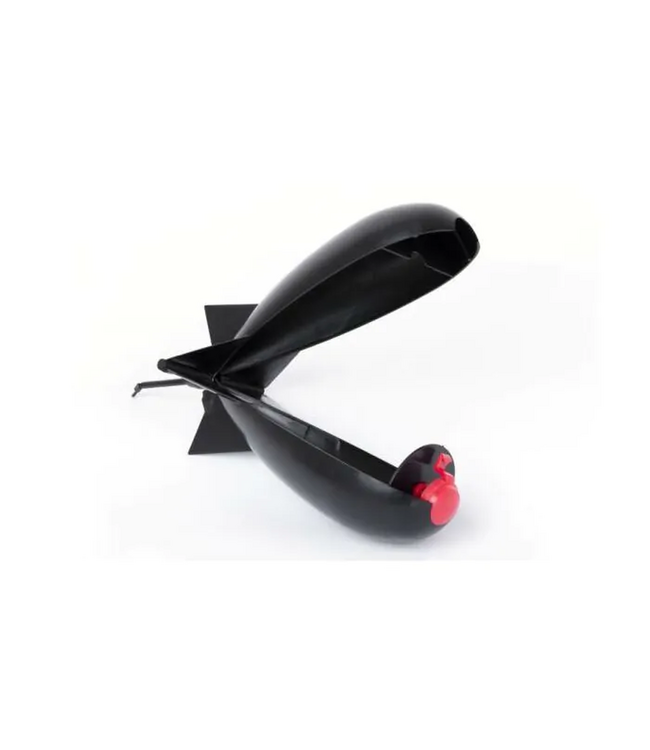 Fox Large X Spomb Black – Grote Voerraket voor Nauwkeurig Voeren op Afstand
