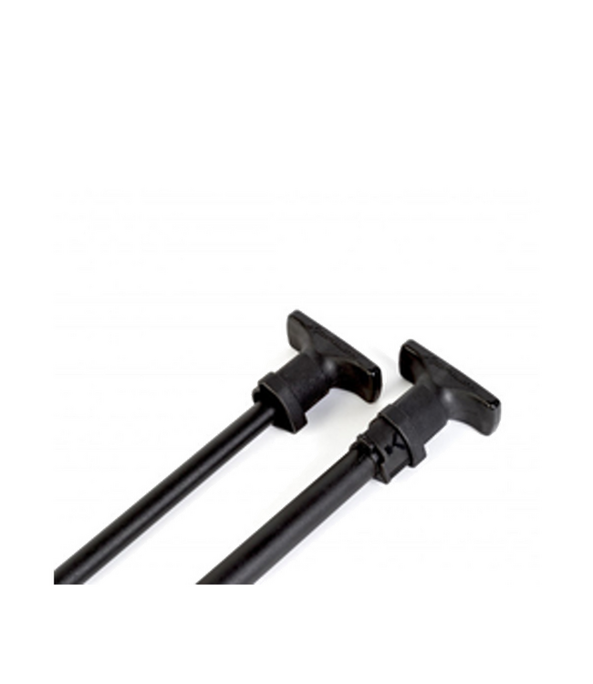 Korum Leverage Bankstick 60cm – Lichtgewicht Aluminium Hengelsteun met Standaardpunt
