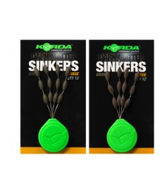 Korda Sinkers – Tungsten Riggewichten voor Onderlijn & Leader