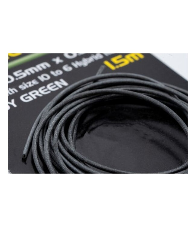 Korda Silicone Tube 0.5mm Green – Siliconentube voor Hair Rigs