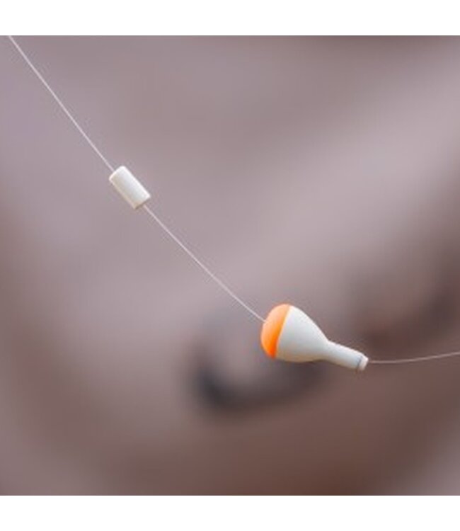 Guru Super Tight Line Stops Squared White – Eckige Schnurstopper für Jigga & Waggler