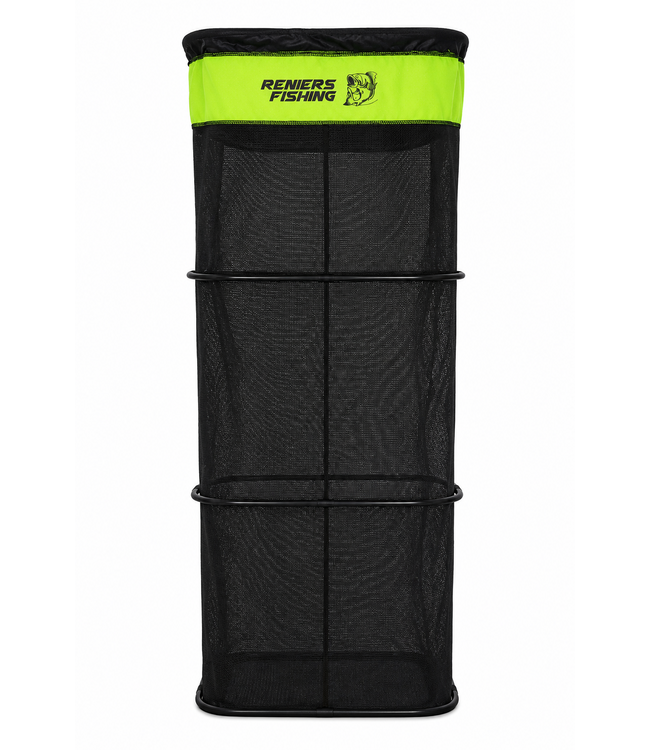 Reniers Fishing Soft Carp Mesh Setzkescher 2.50m – Vorteilspack 3 Stück – Stabiler Fischfreundlicher Setzkescher 50 x 40cm