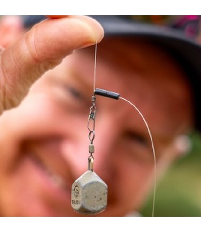 Guru Super Tight Line Stops Squared Black – Stoppeurs Carrés pour Waggler & Feeder