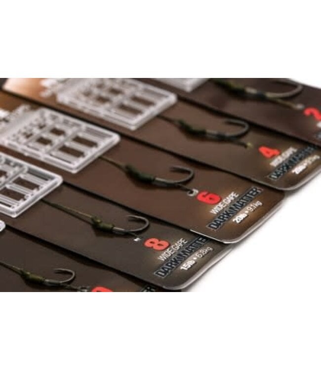 Korda Korda Dark Matter Carp Ready Rig Barbed – Bas de Ligne Carpe Wide Gape Prêt à Pêcher