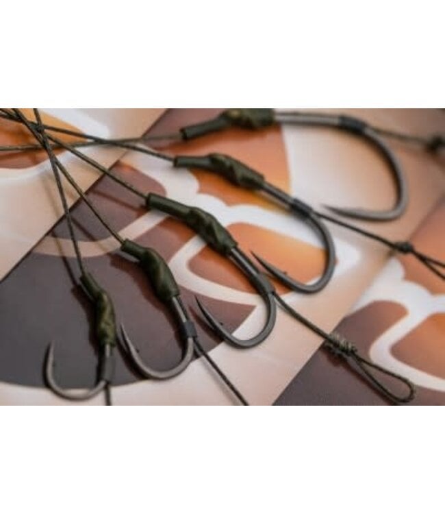Korda Korda Dark Matter Carp Ready Rig Barbed – Bas de Ligne Carpe Wide Gape Prêt à Pêcher