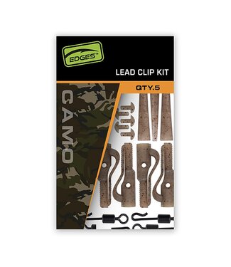 Fox Edges Camo Lead Clip Kit (5 pcs)