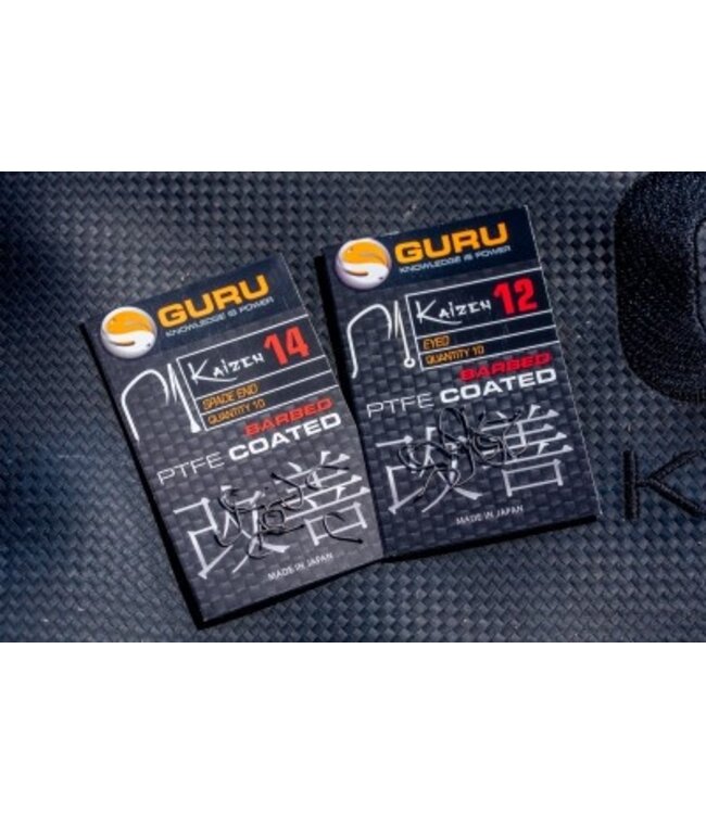 Guru Kaizen Spade-Barbed – Hameçon PTFE à Palette avec Ardillon