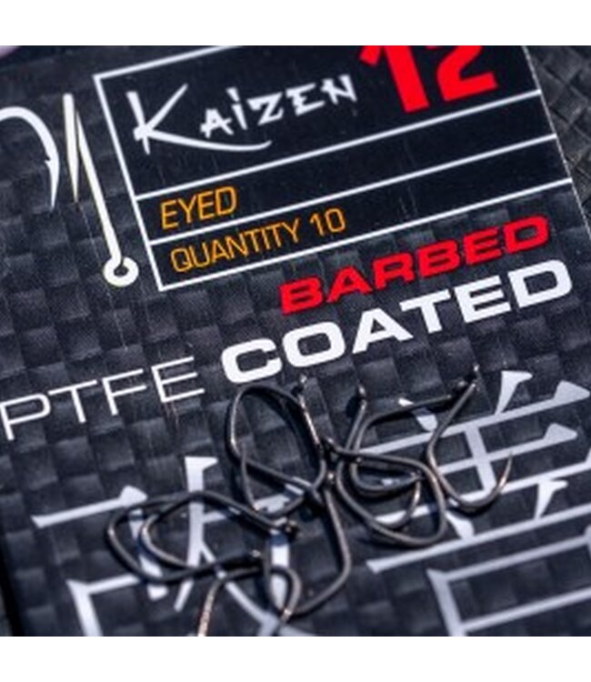 Guru Kaizen Eyed-Barbed – Hameçon PTFE à Œillet avec Ardillon