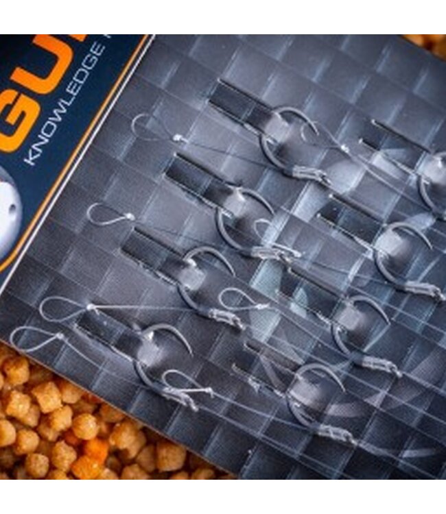 Guru QM1 Standard Hair 10cm Hameçon 10 0,22mm – Bas de Ligne Method Feeder Prêt à Pêcher