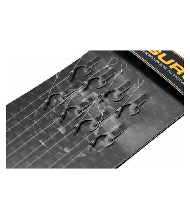 Guru QM1 Standard Hair 10cm Hameçon 10 0,22mm – Bas de Ligne Method Feeder Prêt à Pêcher